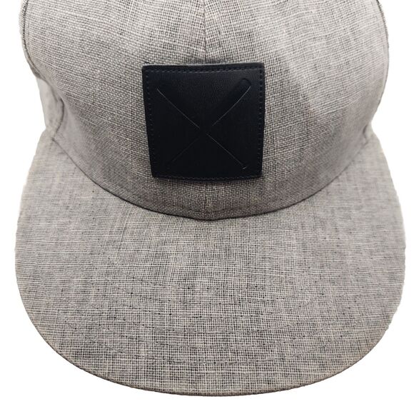 Routine Baseball Cap Men's Gray 7 1/4 Fitted Black Baseball Bats Emblem Hat - Picture 9 of 16